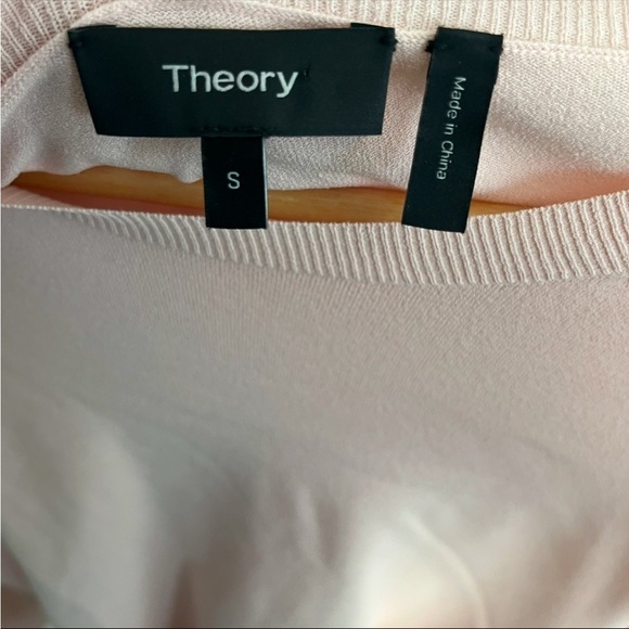 Theory Pink Crewneck Sweater - Picture 2 of 3